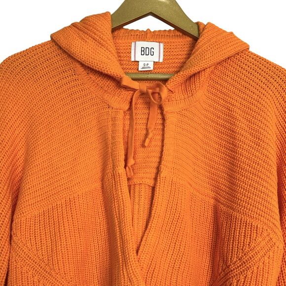 BDG Urban Outfitters Oversized Cropped Cardigan Sweater Hoodie Small Boho Y2K - Picture 4 of 7